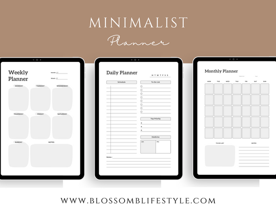 The minimalist planner